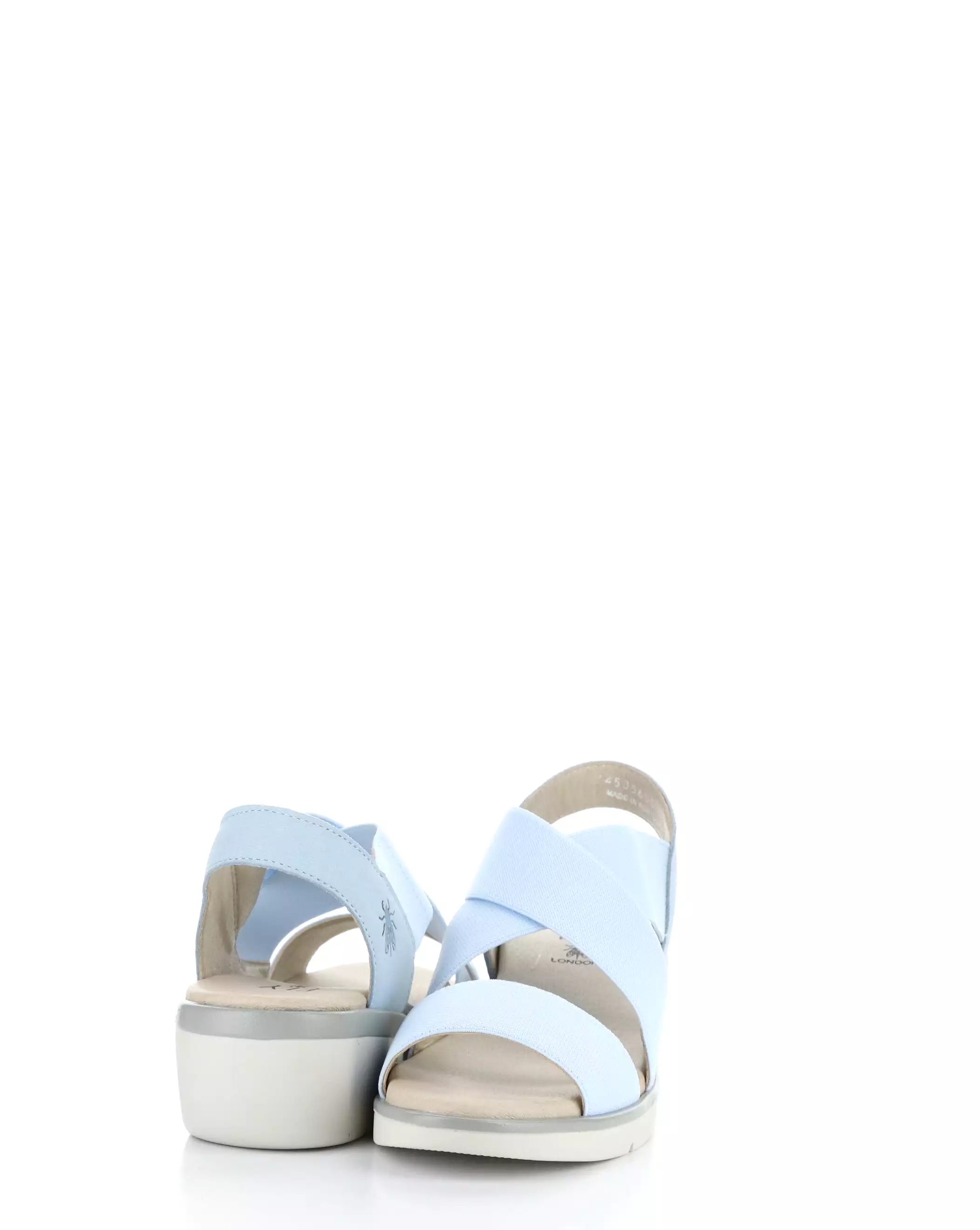 NOLI056FLY 003 SKY BLUE Elasticated Sandals