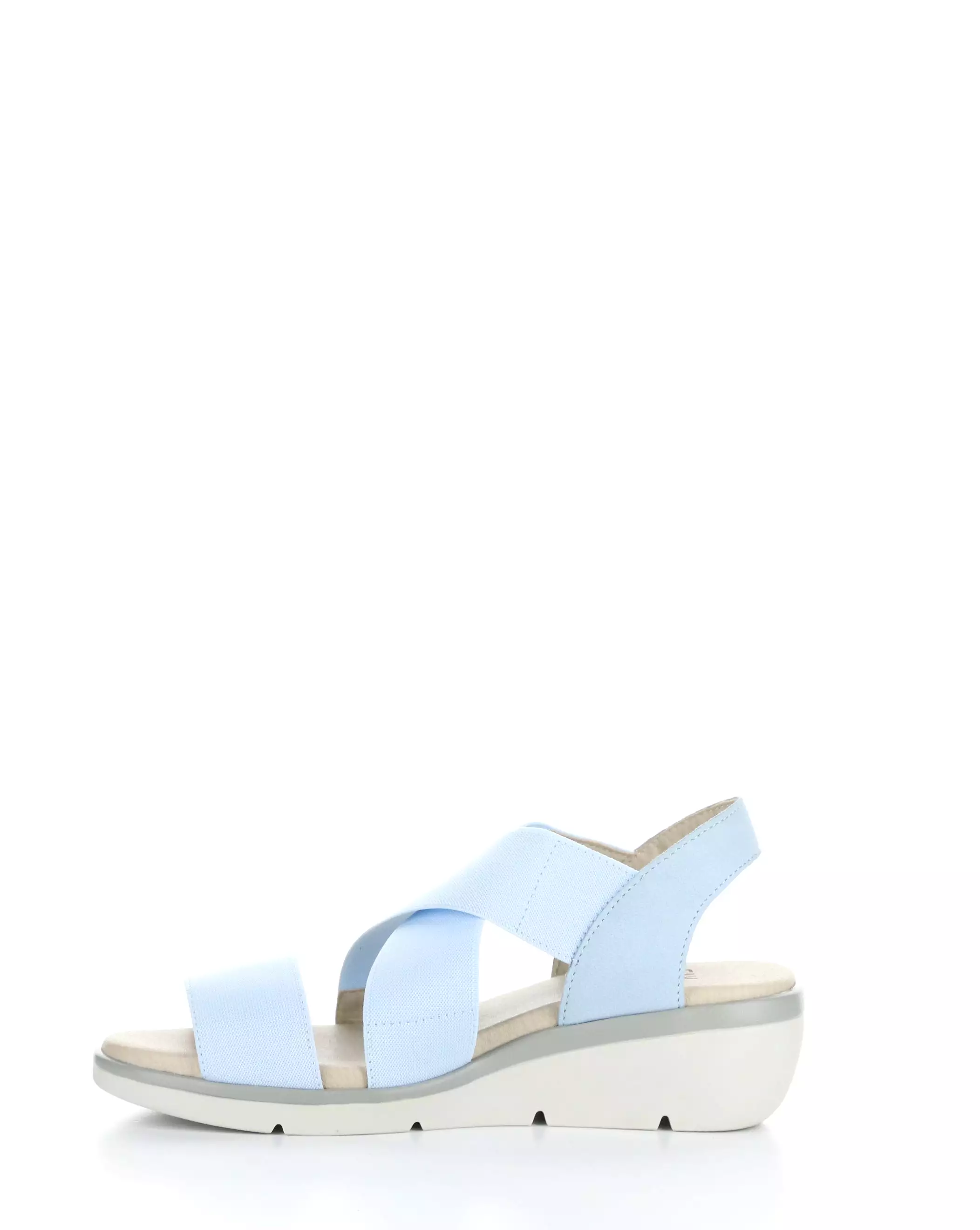 NOLI056FLY 003 SKY BLUE Elasticated Sandals