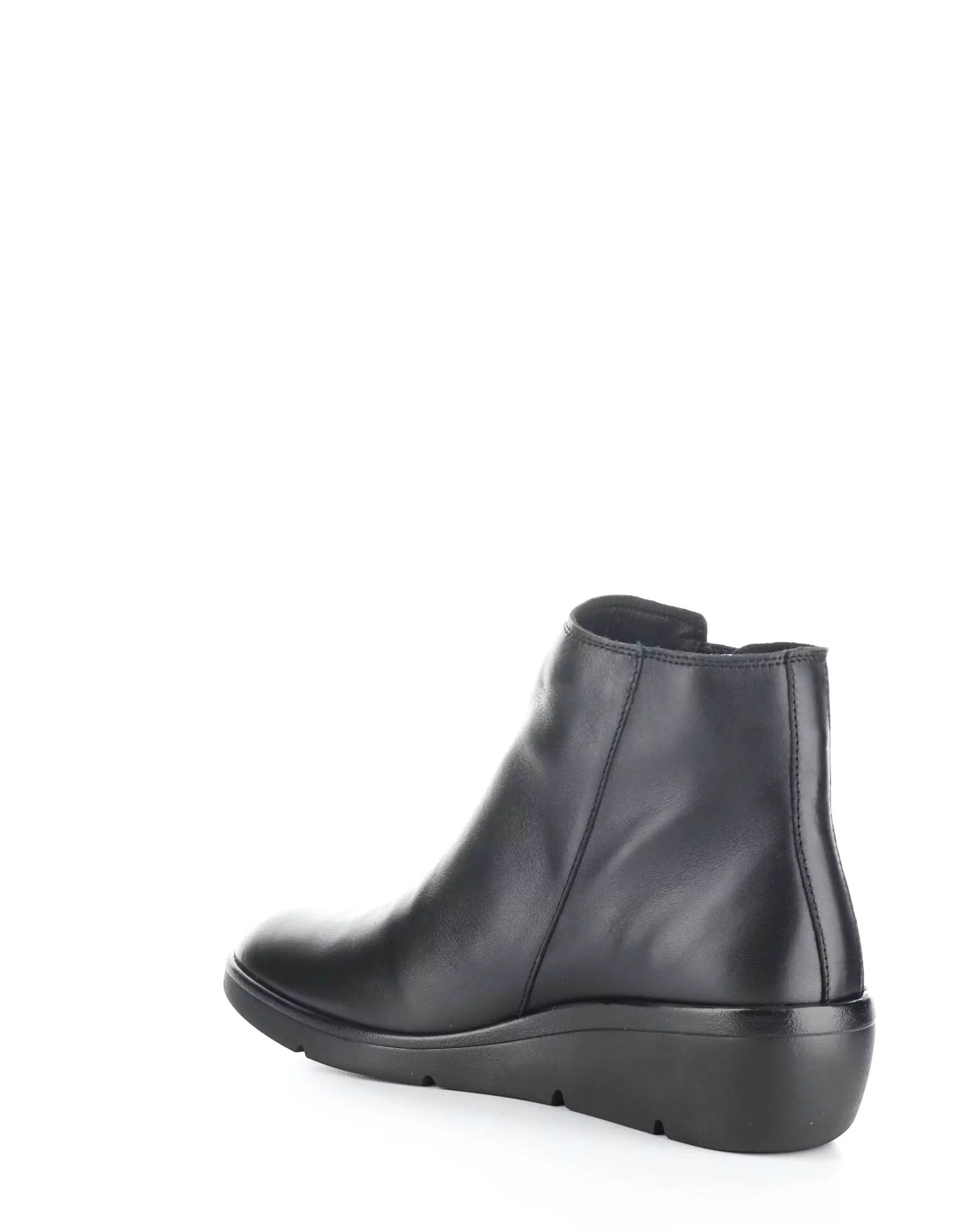 NULA550FLY 004 BLACK Round Toe Boots