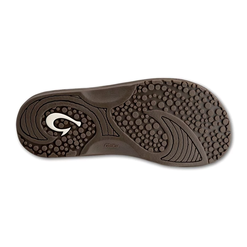 Olukai Men's Hokua - Dark Wood