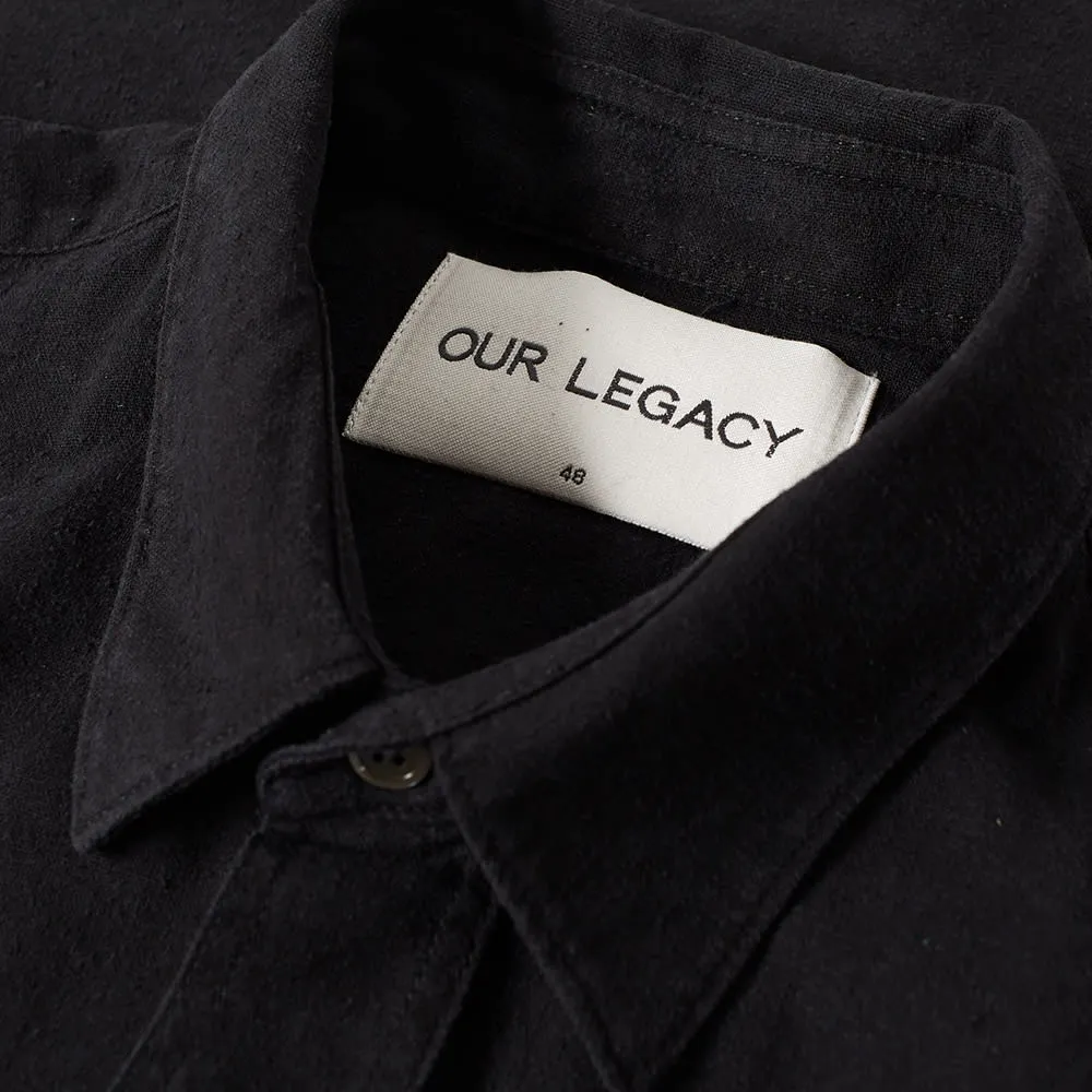 Our Legacy Everyman Classic ShirtBlack Silk