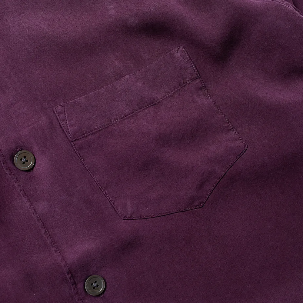 Our Legacy Initial ShirtPurple Fine Silk