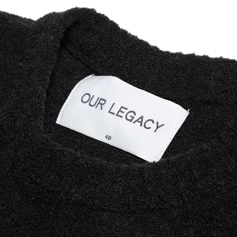 Our Legacy Round Neck KnitAnthracite