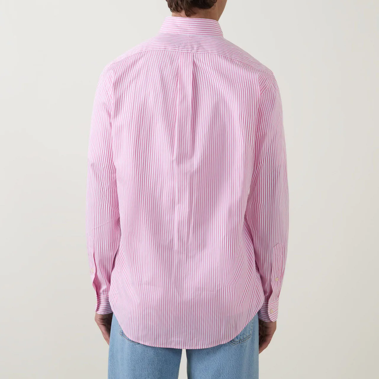 POLO RALPH LAUREN Classic Striped Shirt - Pink