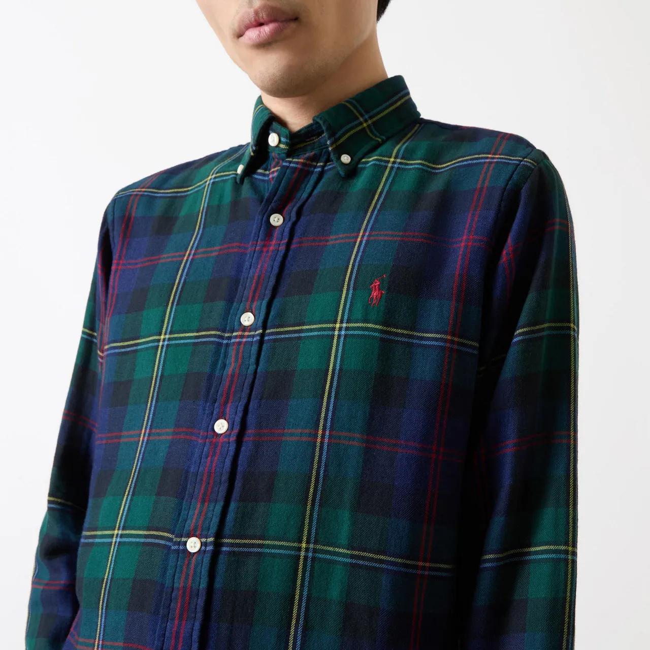 POLO RALPH LAUREN Double-Faced Check Print Shirt - Multi