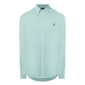 POLO RALPH LAUREN Featherweight Logo Shirt - Mint