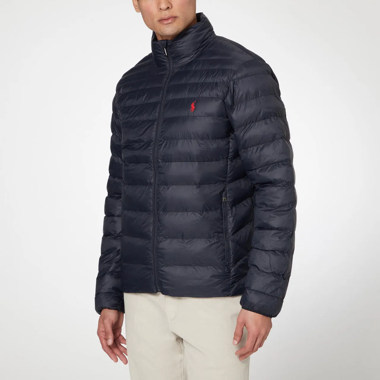 POLO RALPH LAUREN Padded Recycled Nylon Jacket - Navy