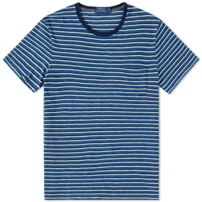 Polo Ralph Lauren Stripe Crew TeeNavy