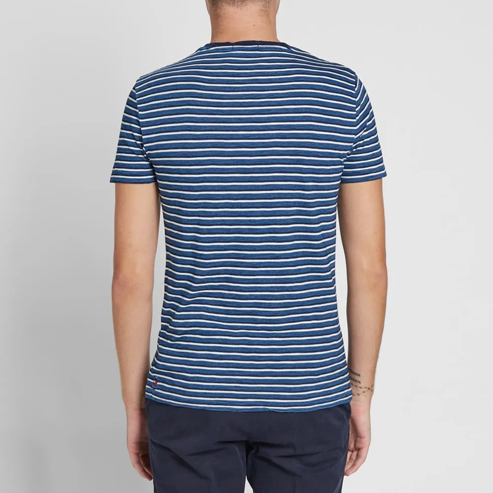 Polo Ralph Lauren Stripe Crew TeeNavy