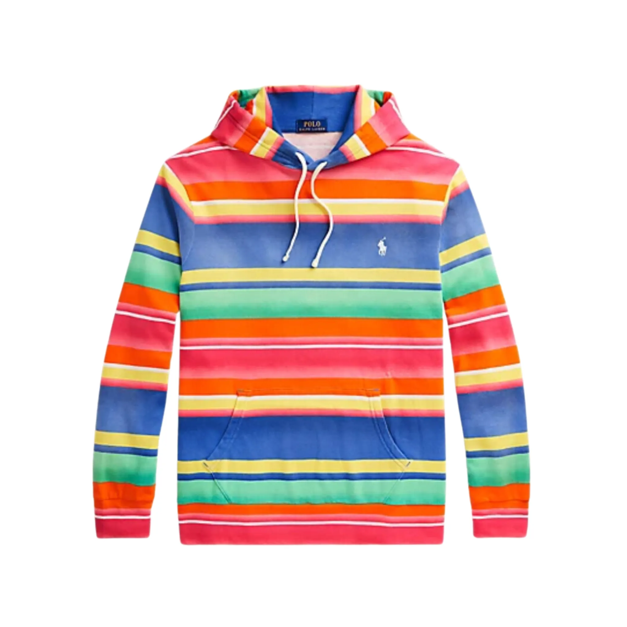 Polo Ralph Lauren Striped Spa Terry Hoodie (Marais Stripe)