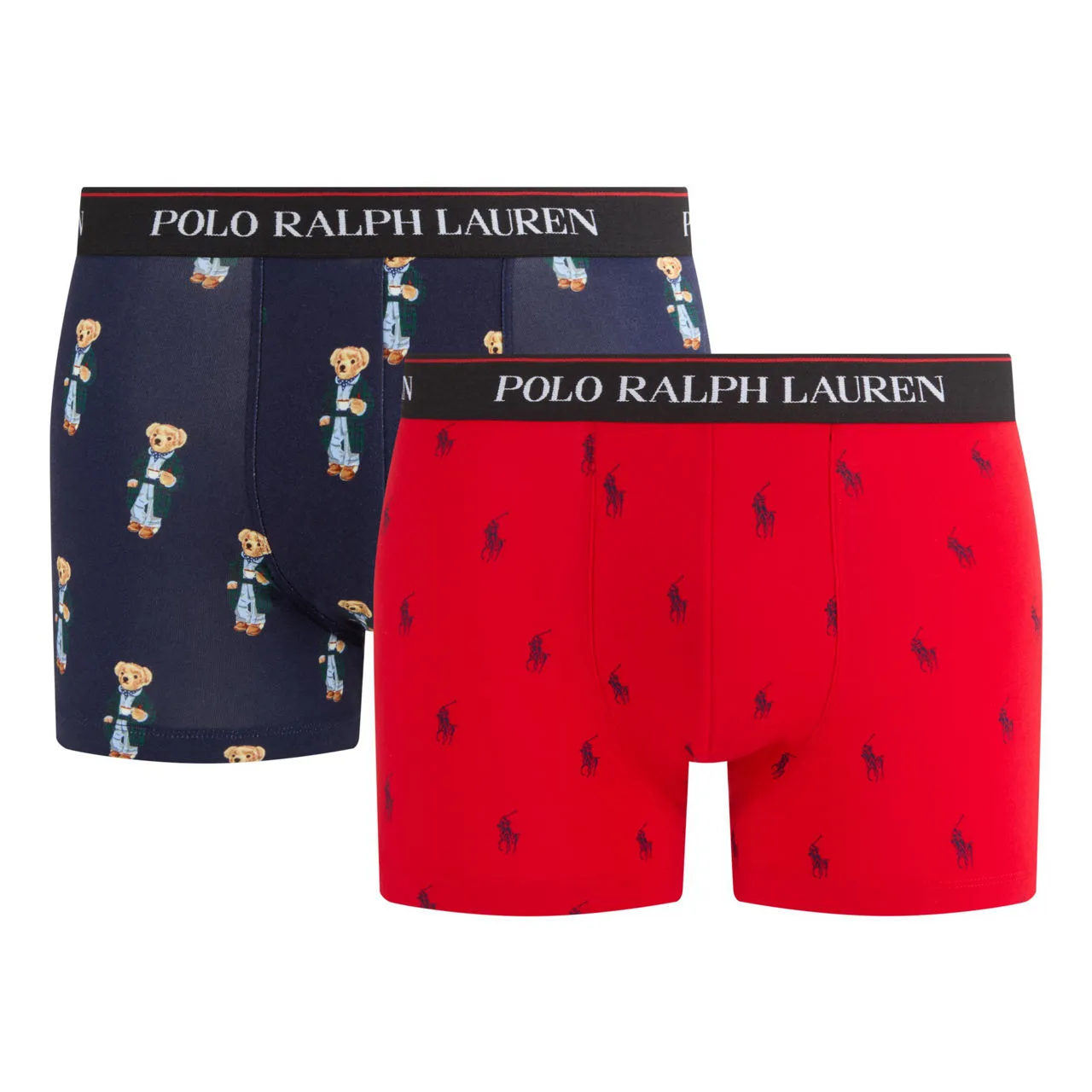 POLO RALPH LAUREN Two-Pack Logo Boxers - Red