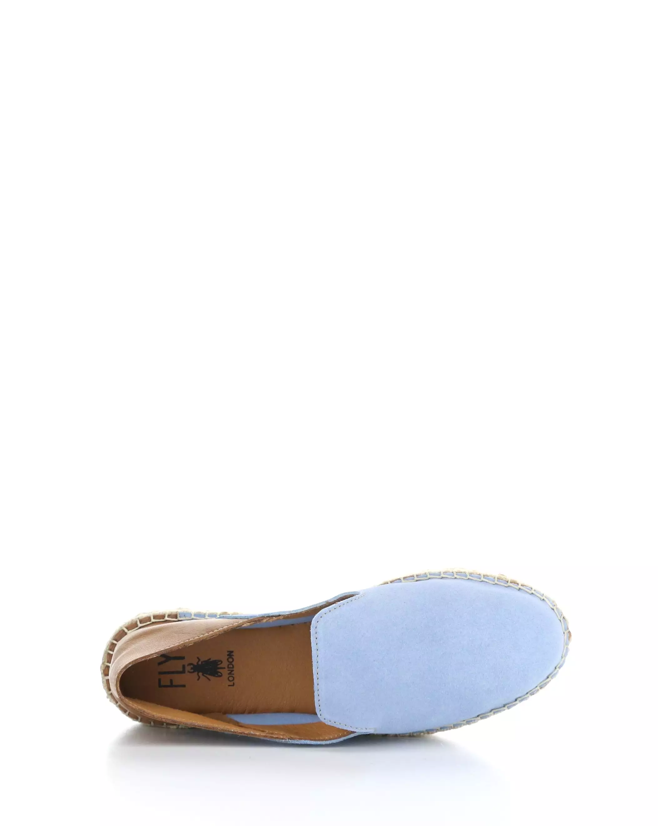 PULY522FLY 000 SKY BLUE/TAN Round Toe Shoes