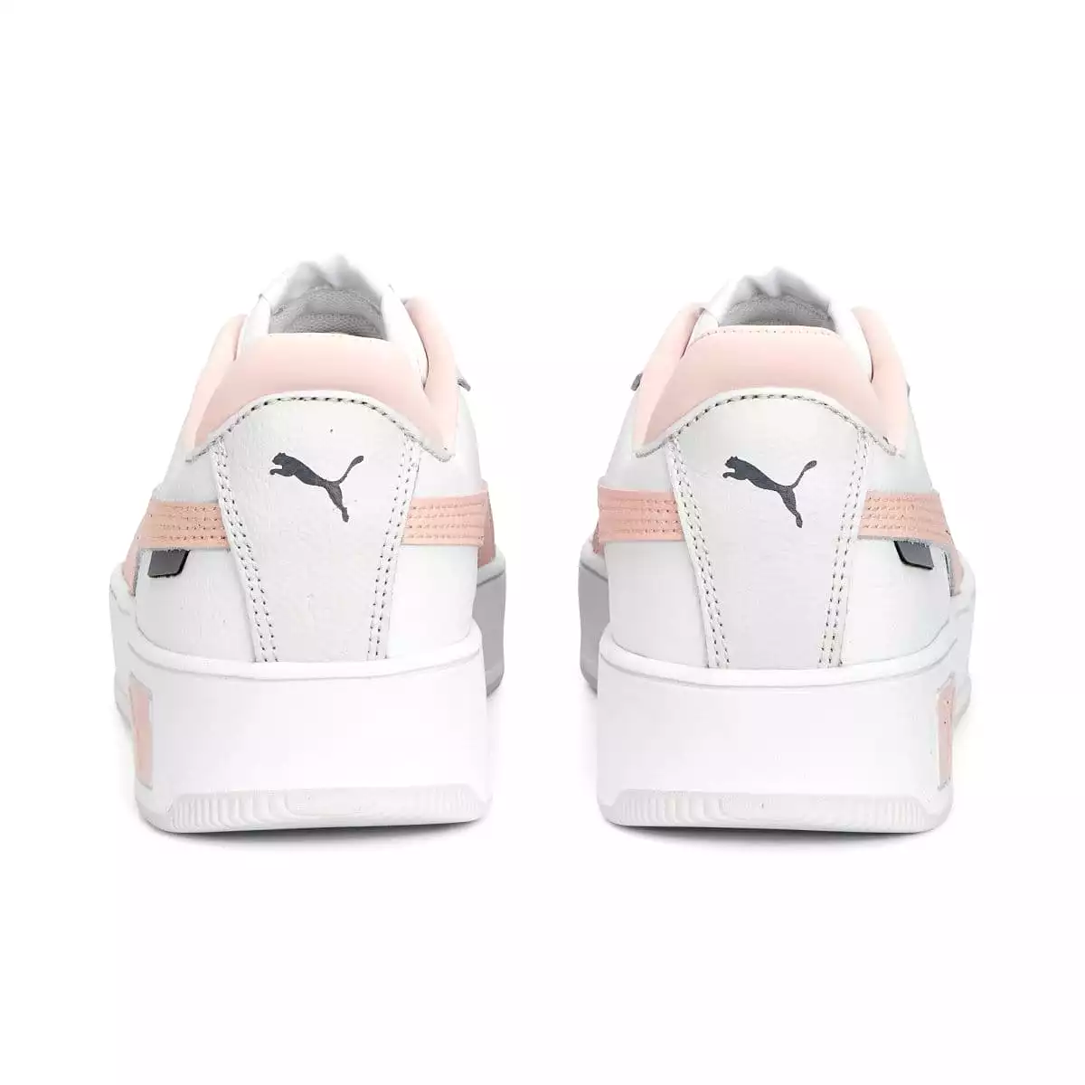 PUMA WOMEN'S CARINA STREET WHITE/ROSE SNEAKERS