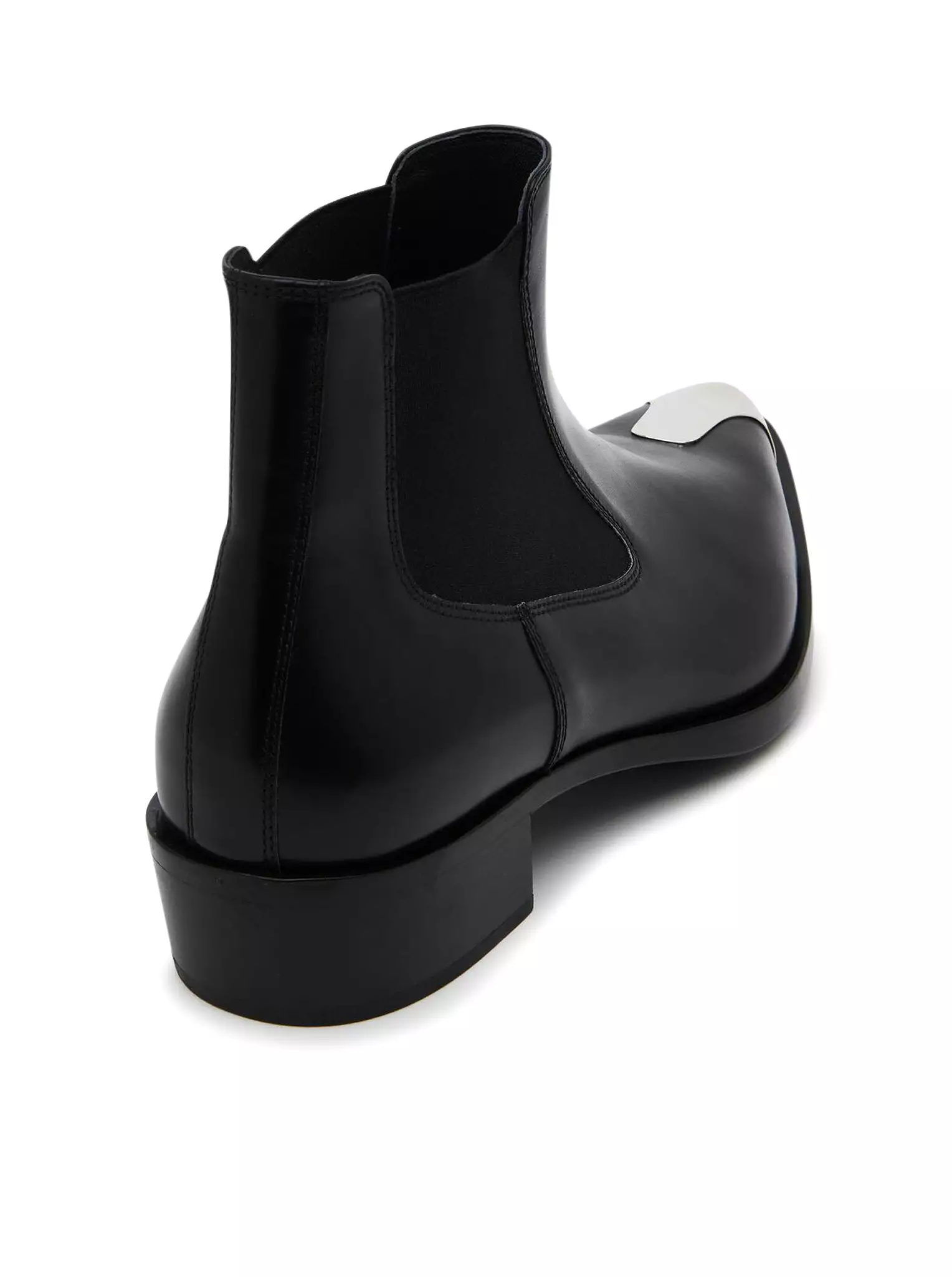 Punk Chelsea Boots for Men in Black