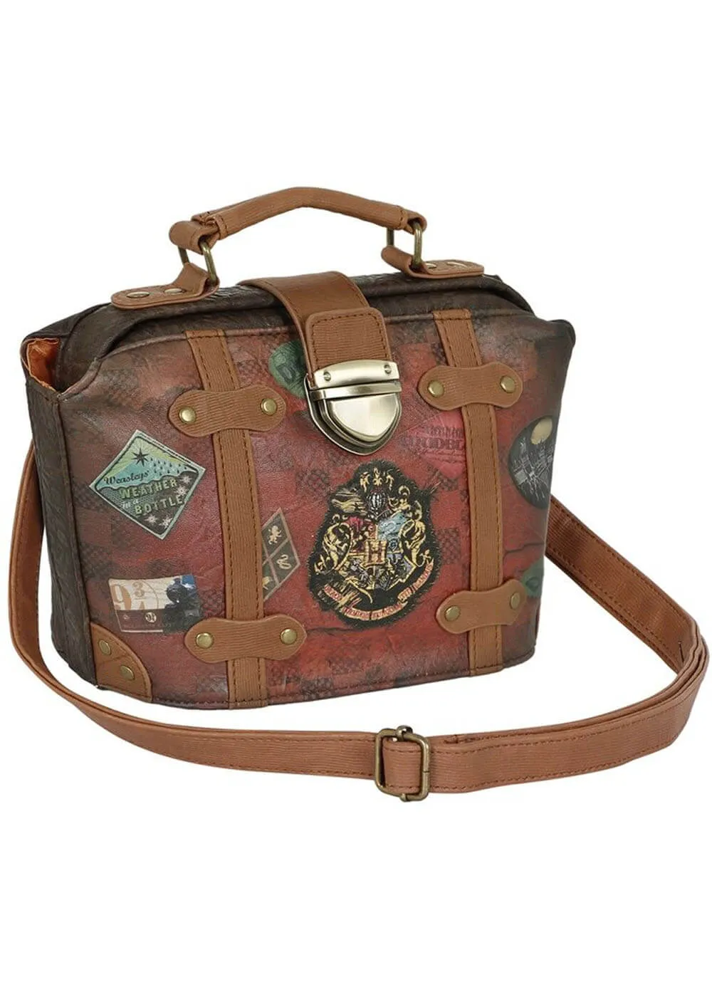 Retro Movies Harry Potter Railway Doctor Bag Brown