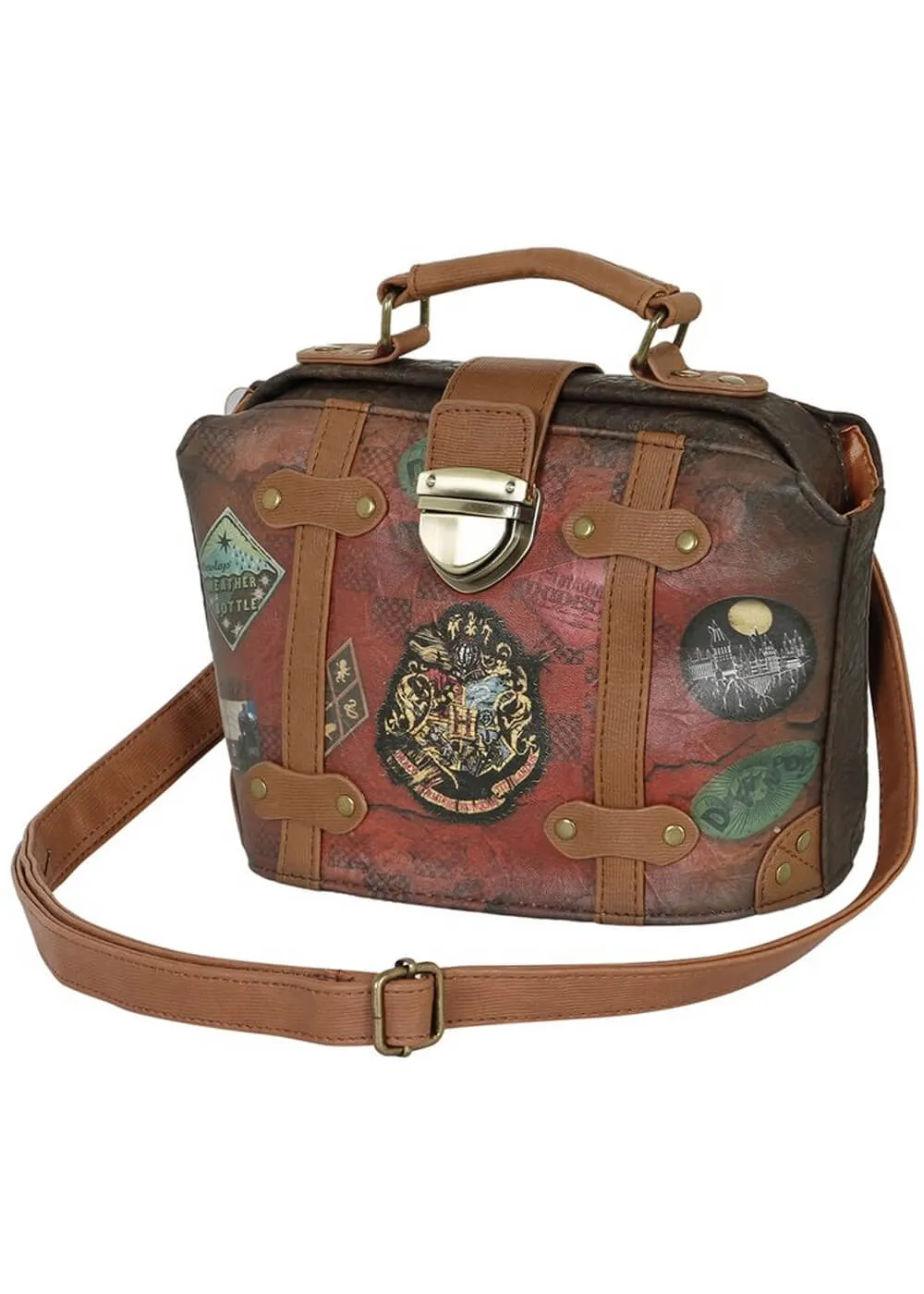 Retro Movies Harry Potter Railway Doctor Bag Brown