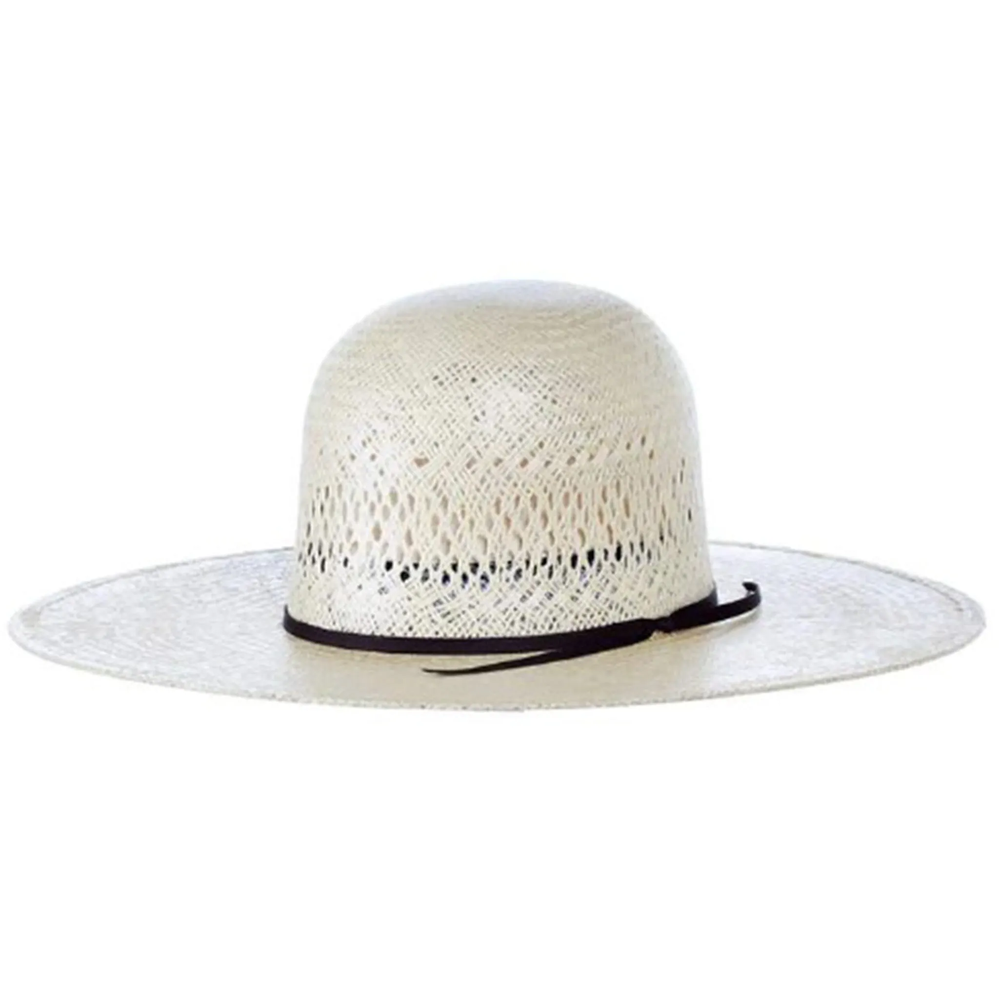 Rodeo King Quentin Jute Straw Hat 5 Flat Brim