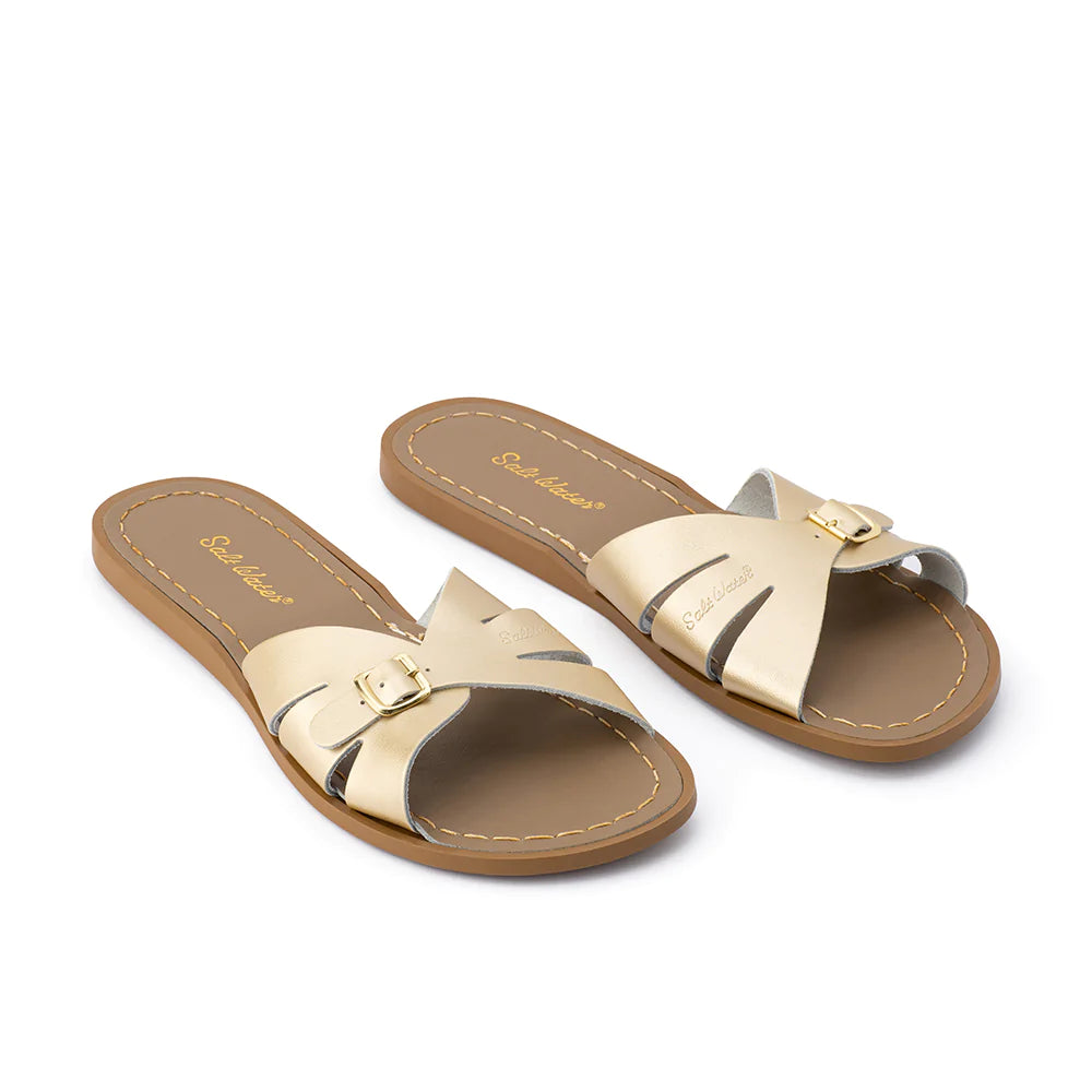 Salt Water Sandals Classic Slide Gold