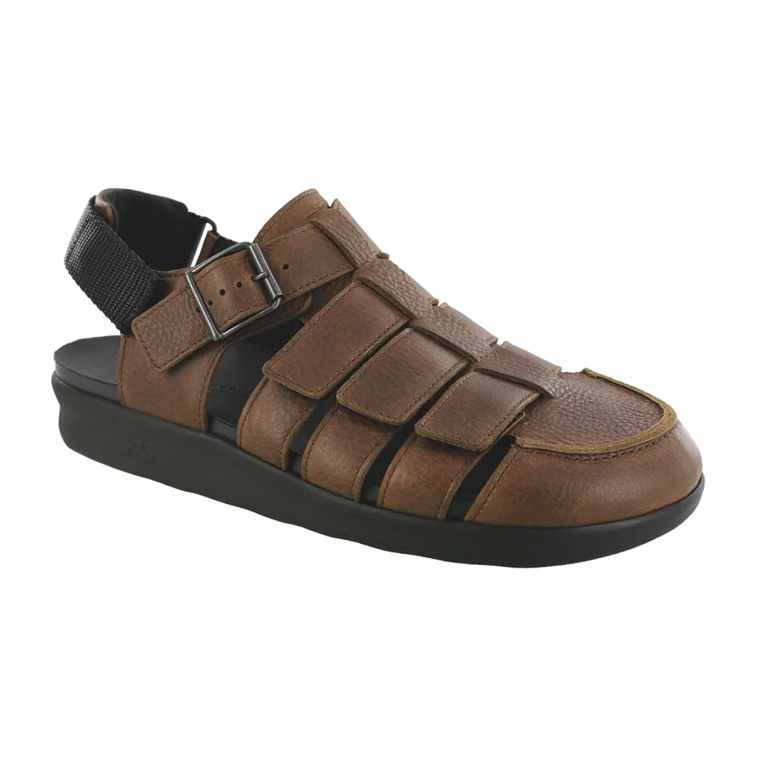 SAS Men's Endeavor Fisherman Sandal - Brown