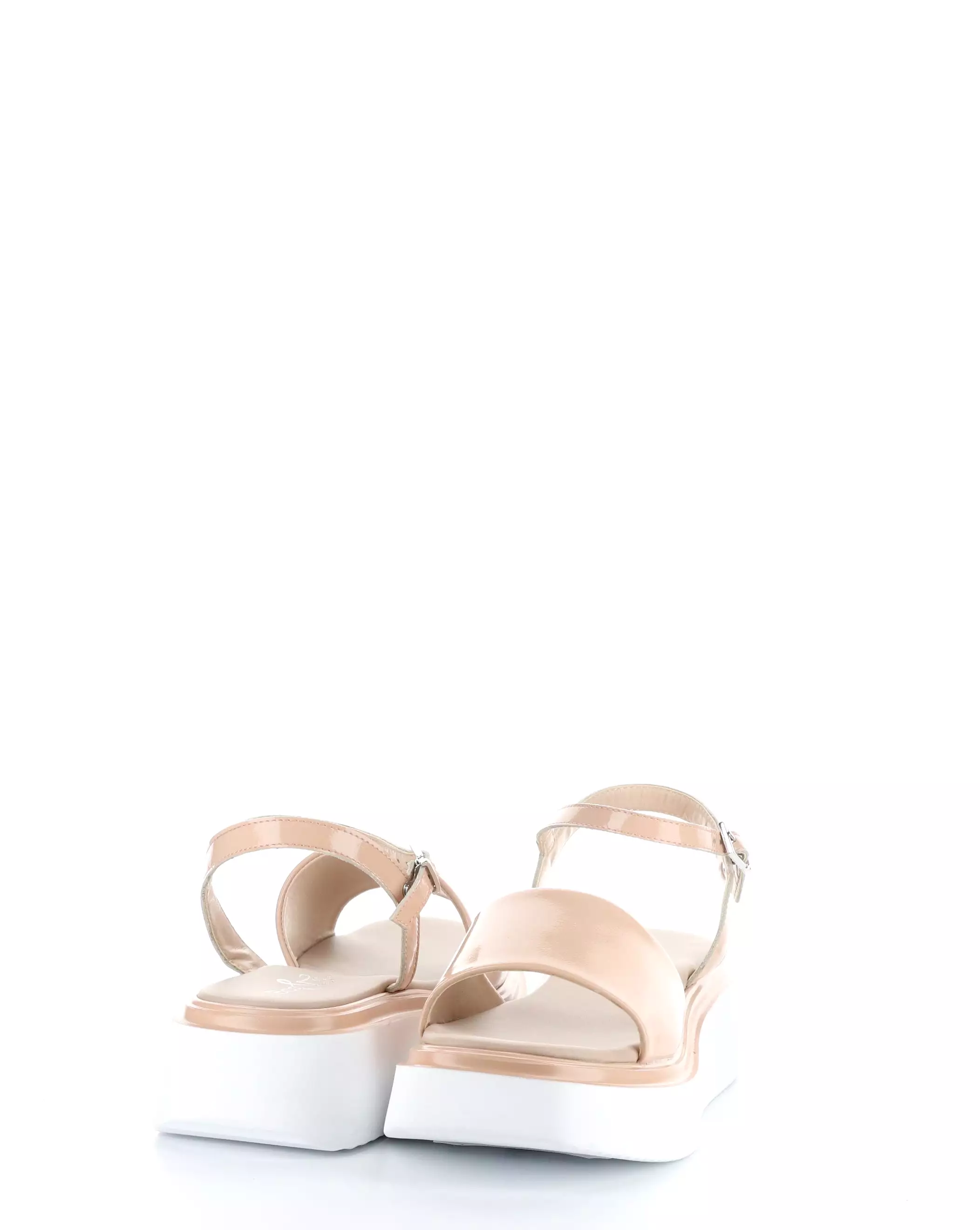 SHASTA NUDE Buckle Sandals