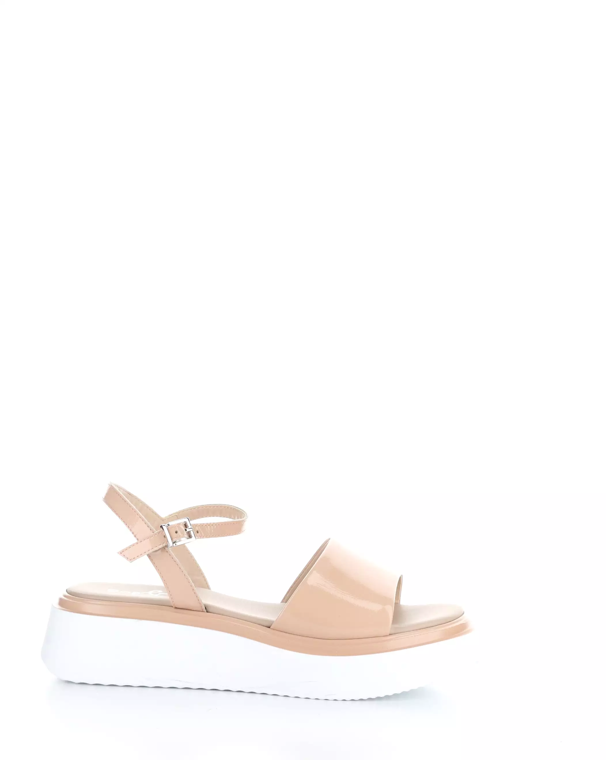 SHASTA NUDE Buckle Sandals