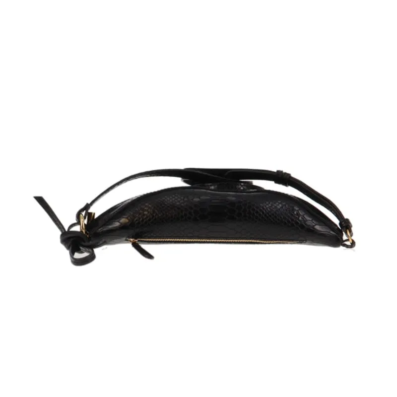 Stella McCartney Snakeprint Faux Leather Waist Bag