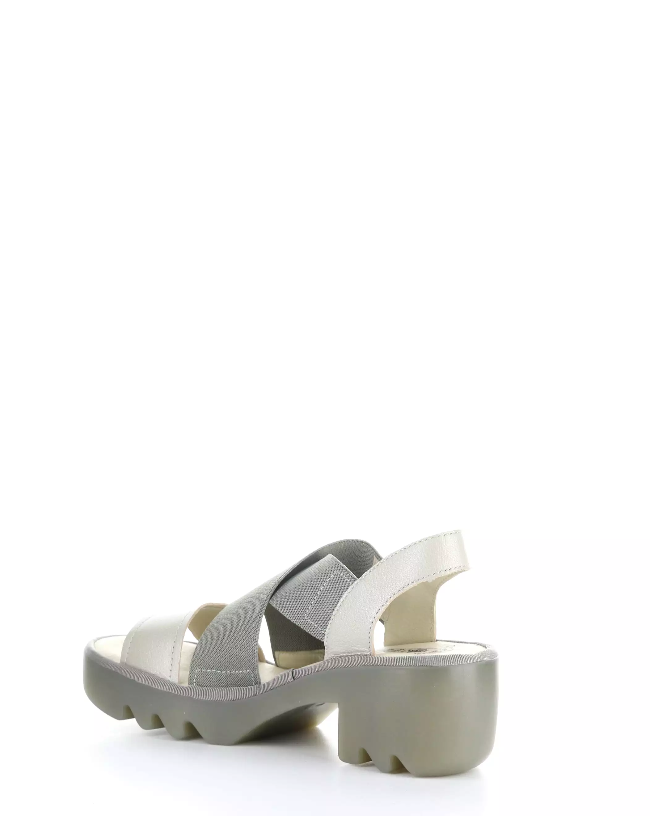 TAJI502FLY 004 SILVER Round Toe Sandals