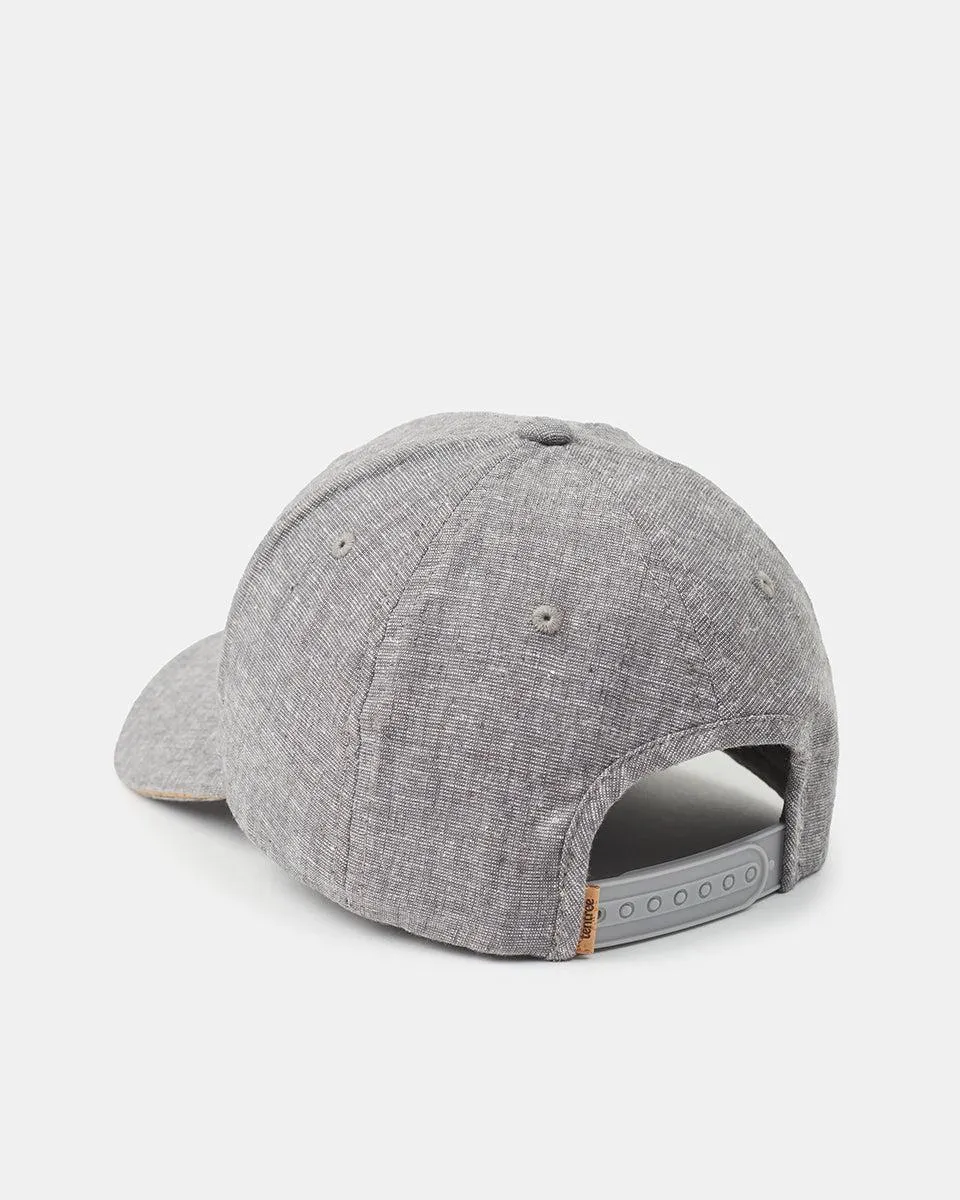 Tentree Cork Icon Hemp Elevation Hat In Granite Grey