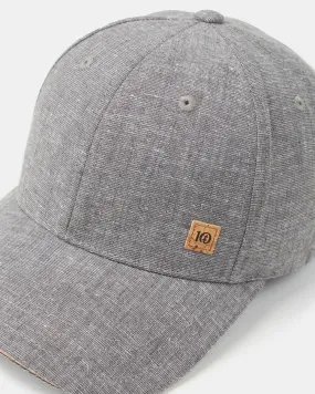 Tentree Cork Icon Hemp Elevation Hat In Granite Grey