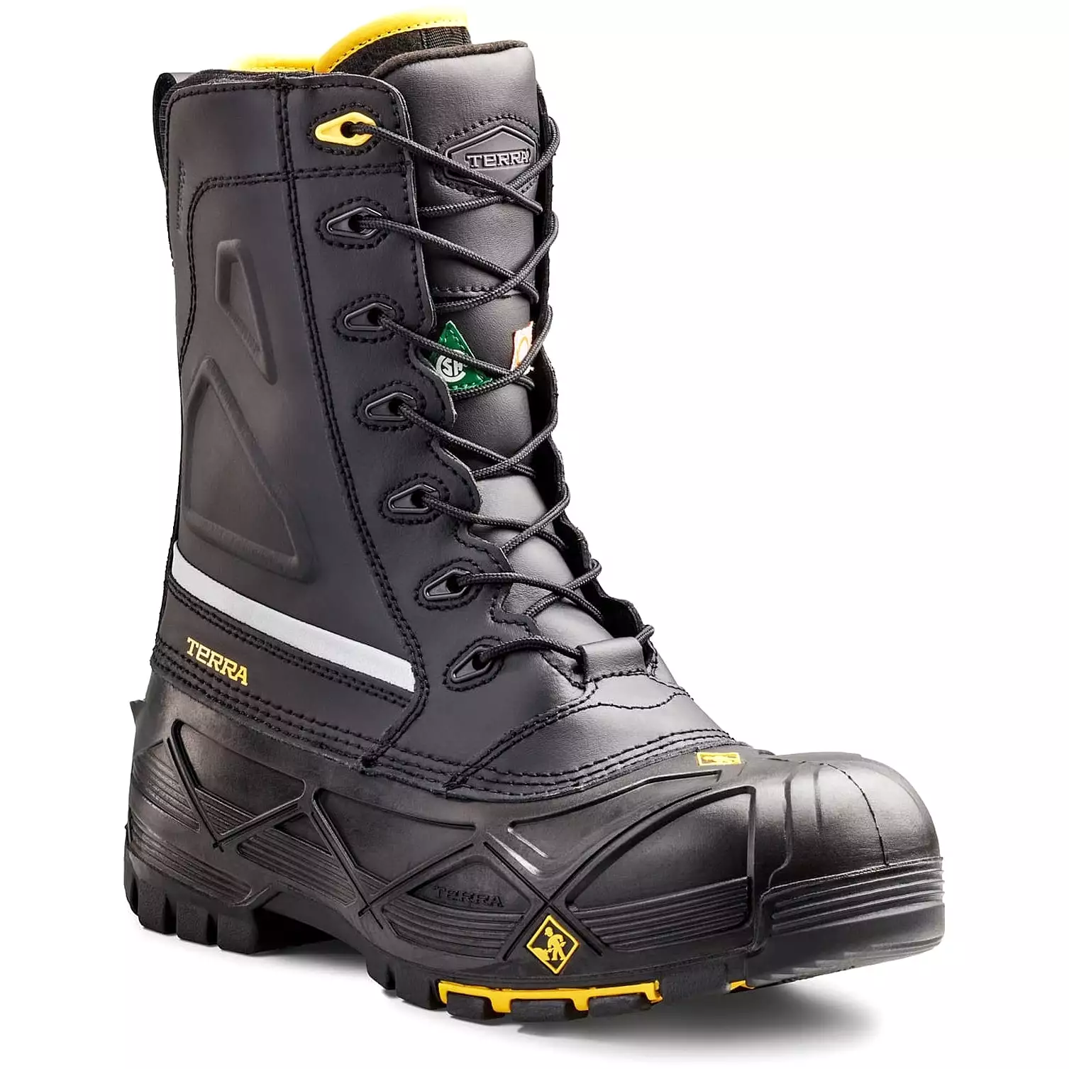 Terra Men's Crossbow Comp Toe WP Winter Safety Work Boot -Black- R5605B