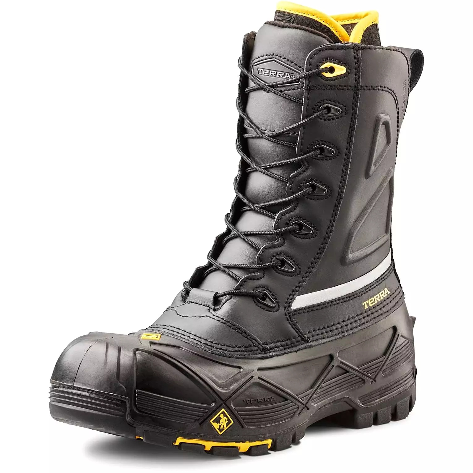 Terra Men's Crossbow Comp Toe WP Winter Safety Work Boot -Black- R5605B