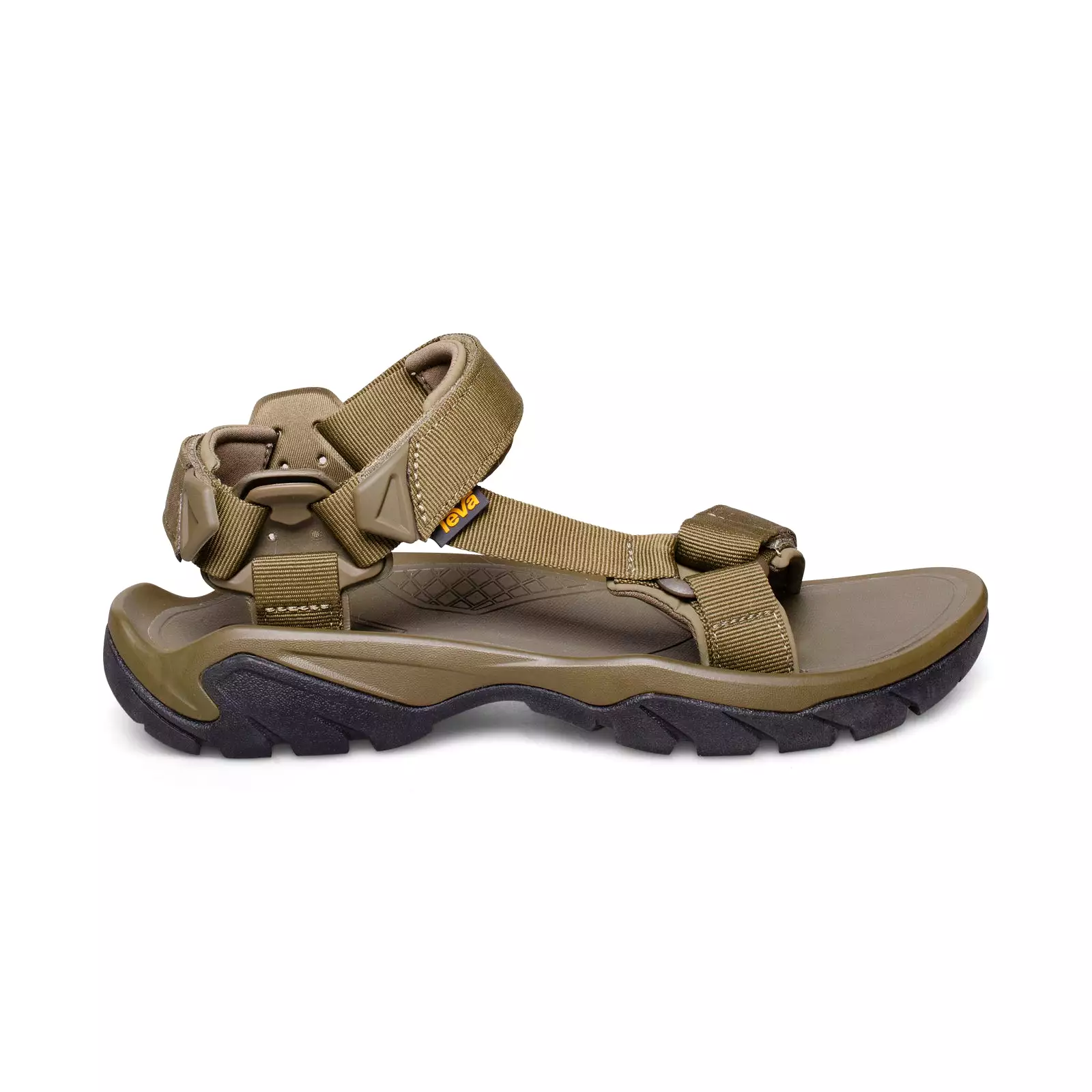 Teva Fi 5 Flooded Dark Olive Sandals - Men's