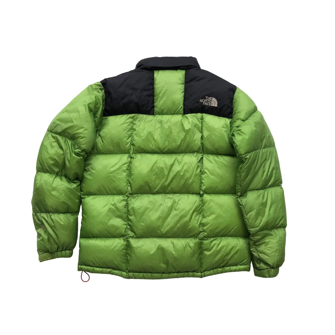 The North Face Summit Series 800 Fill Puffer Jacket Green Medium