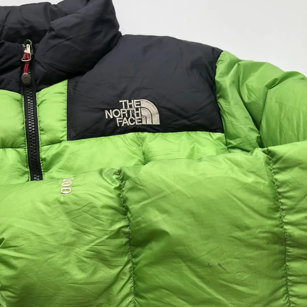 The North Face Summit Series 800 Fill Puffer Jacket Green Medium