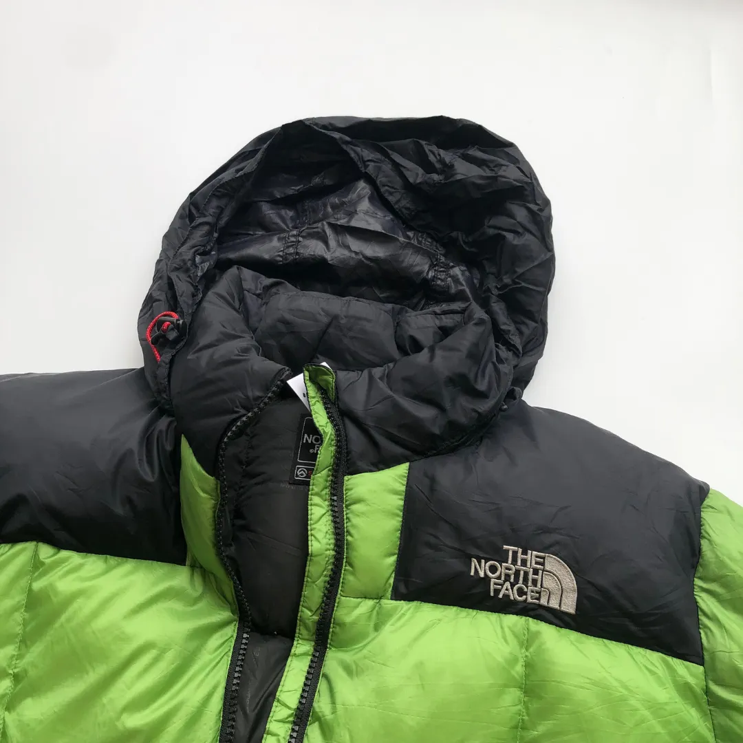 The North Face Summit Series 800 Fill Puffer Jacket Green Medium