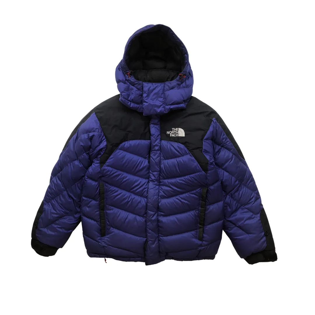 The North Face Summit Series 850 Blue/Black Down Puffer Jacket Small