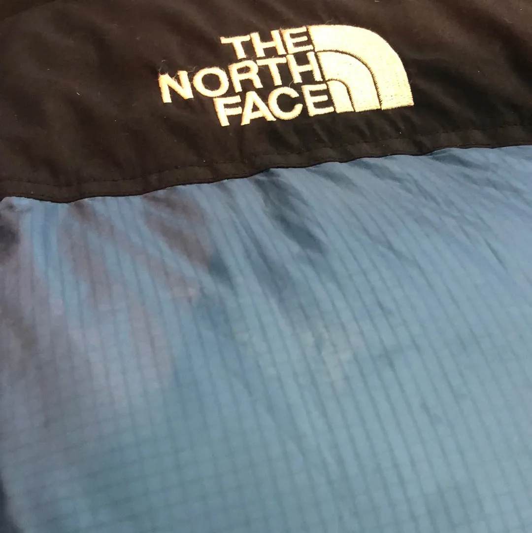 The North Face Summit Series Baltoro 700 Blue/Black Down Puffer Jacket Medium