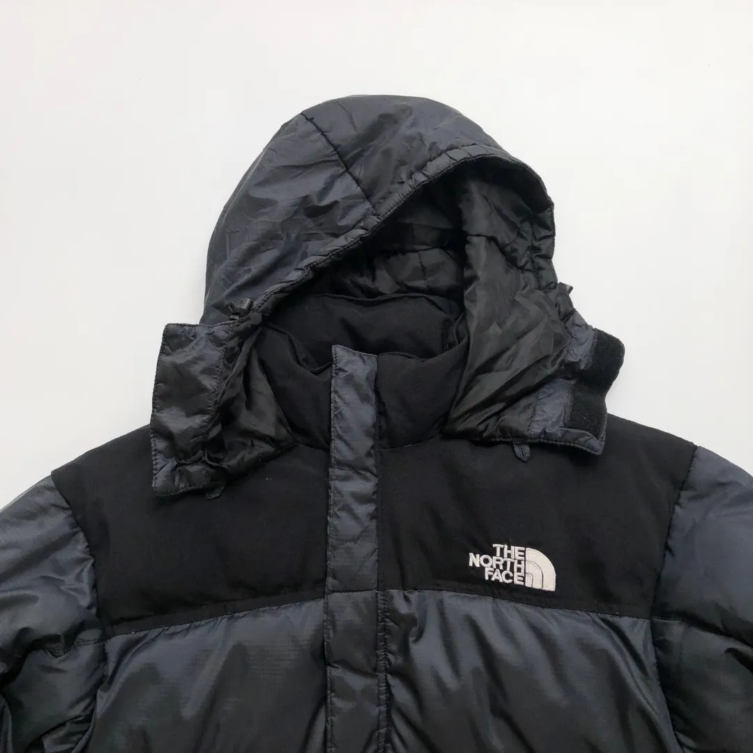 The North Face Summit Series Baltoro 700 Grey/Black Down Puffer Jacket Large