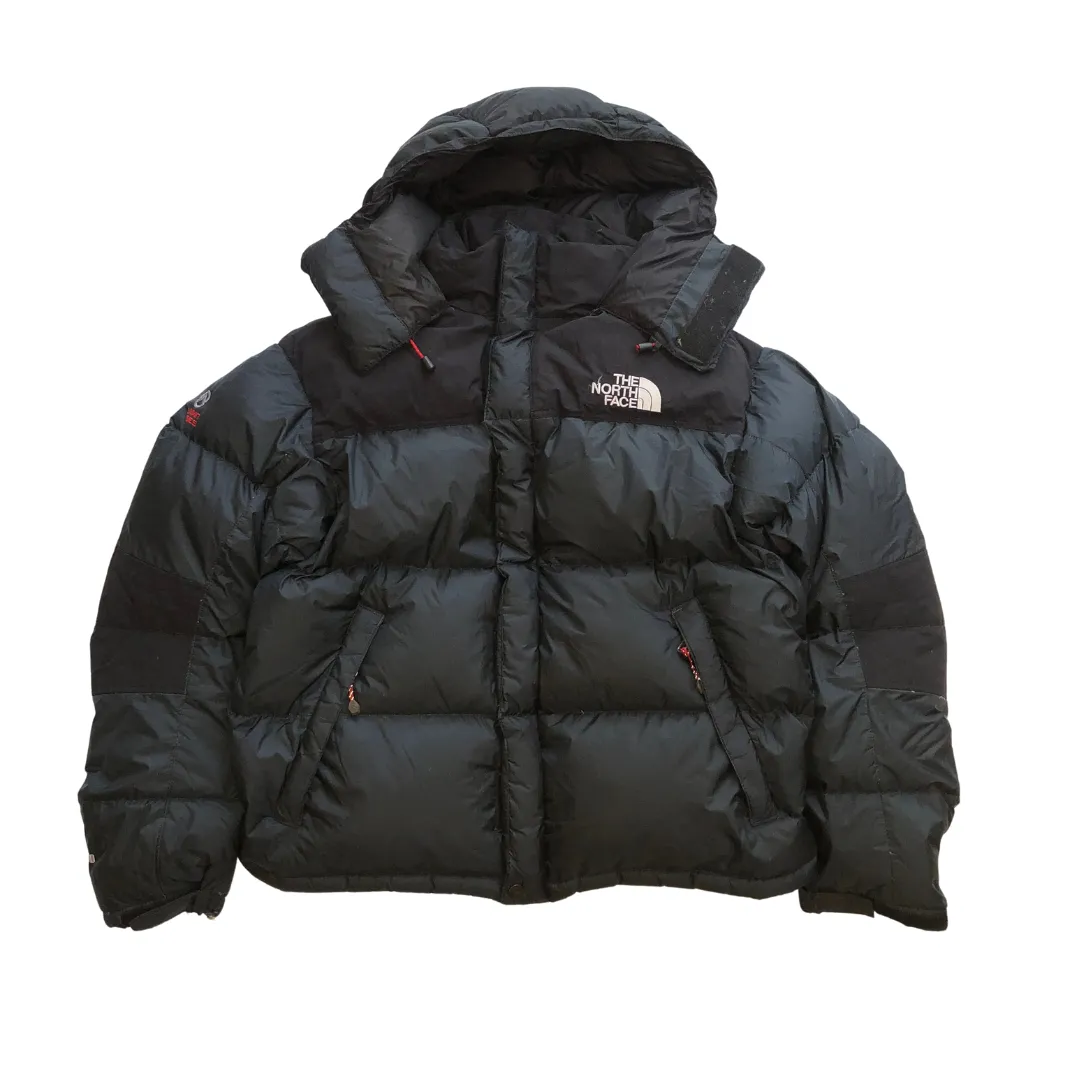 The North Face Summit Series Baltoro 700 Navy/Black Down Puffer Jacket Large