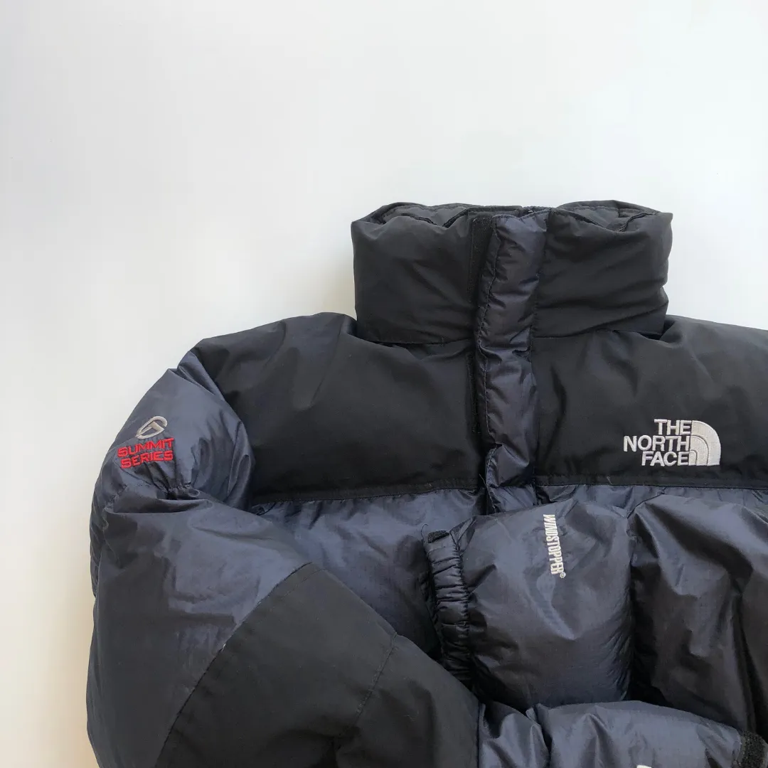 The North Face Summit Series Baltoro 700 Navy/Black Down Puffer Jacket Medium/Large