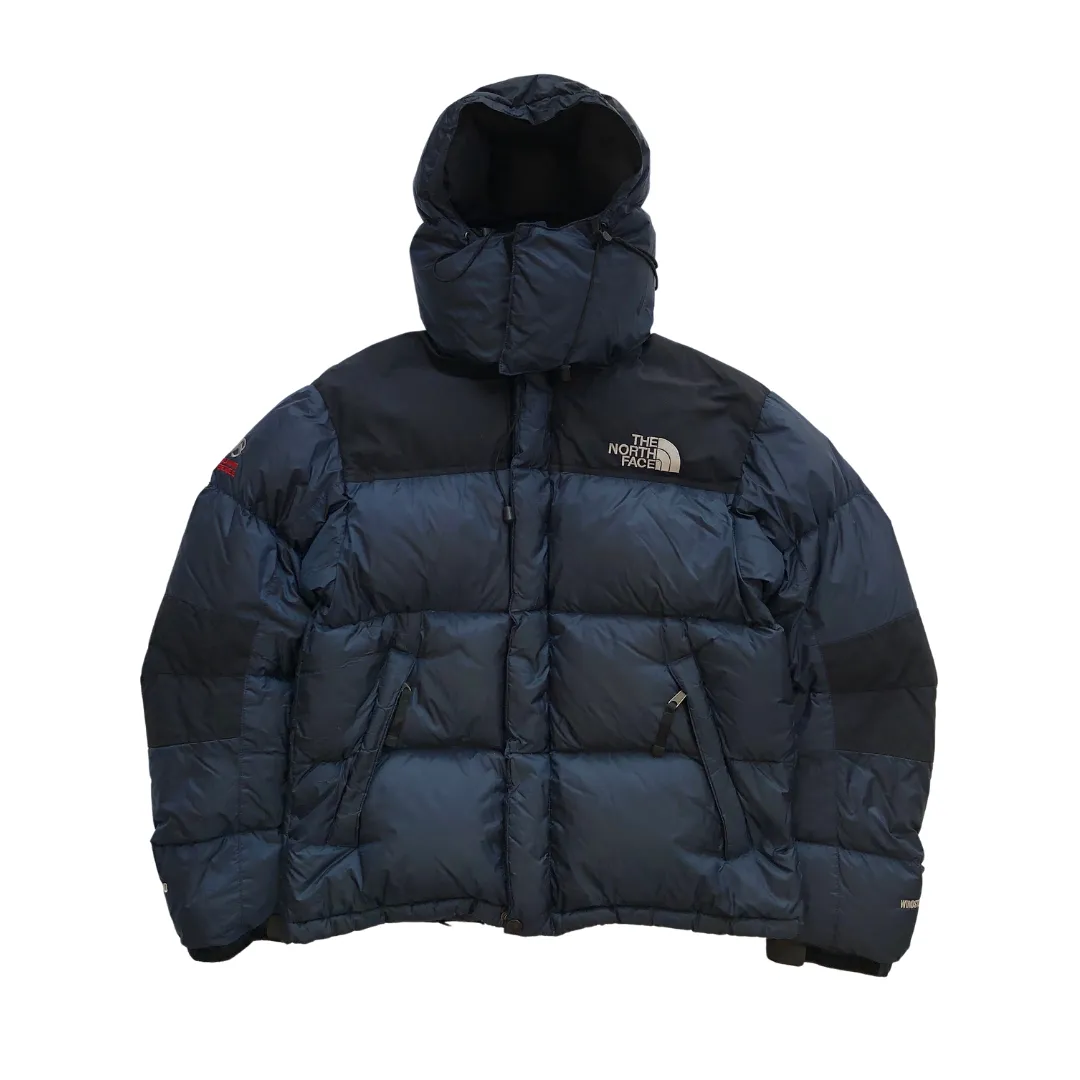 The North Face Summit Series Baltoro 700 Navy/Black Down Puffer Jacket Small/Medium