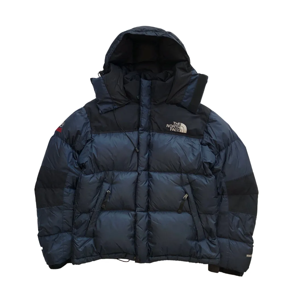 The North Face Summit Series Baltoro 700 Navy/Black Down Puffer Jacket Small/Medium