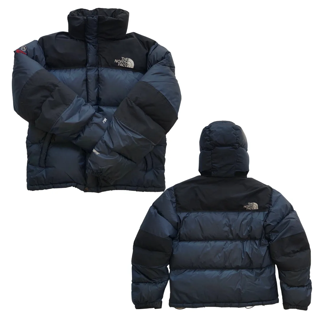 The North Face Summit Series Baltoro 700 Navy/Black Down Puffer Jacket Small/Medium