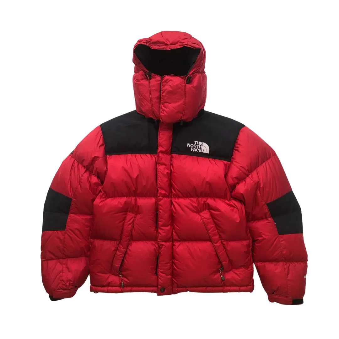 The North Face Summit Series Baltoro 700 Red/Black Down Puffer Jacket Small