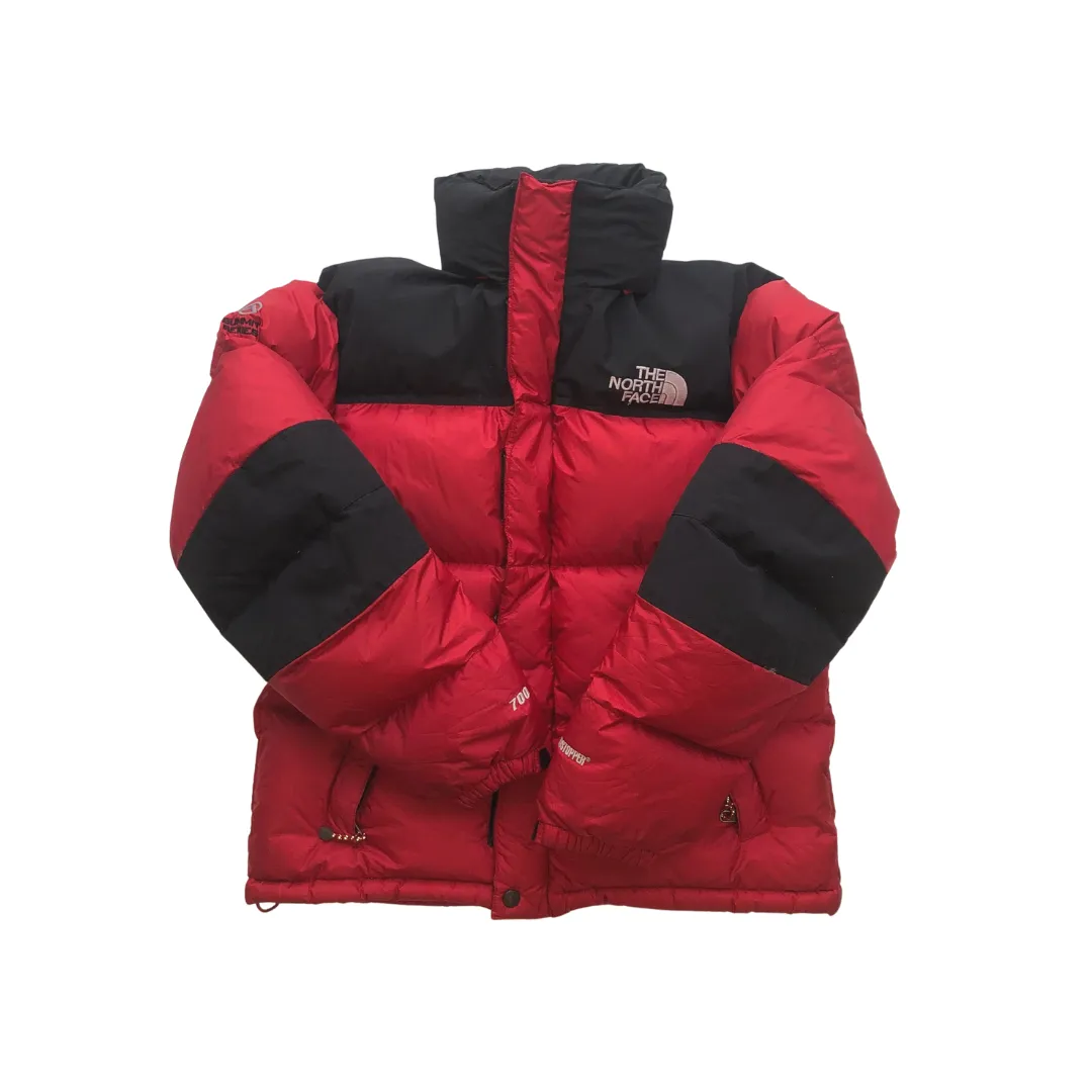 The North Face Summit Series Baltoro 700 Red/Black Down Puffer Jacket Small