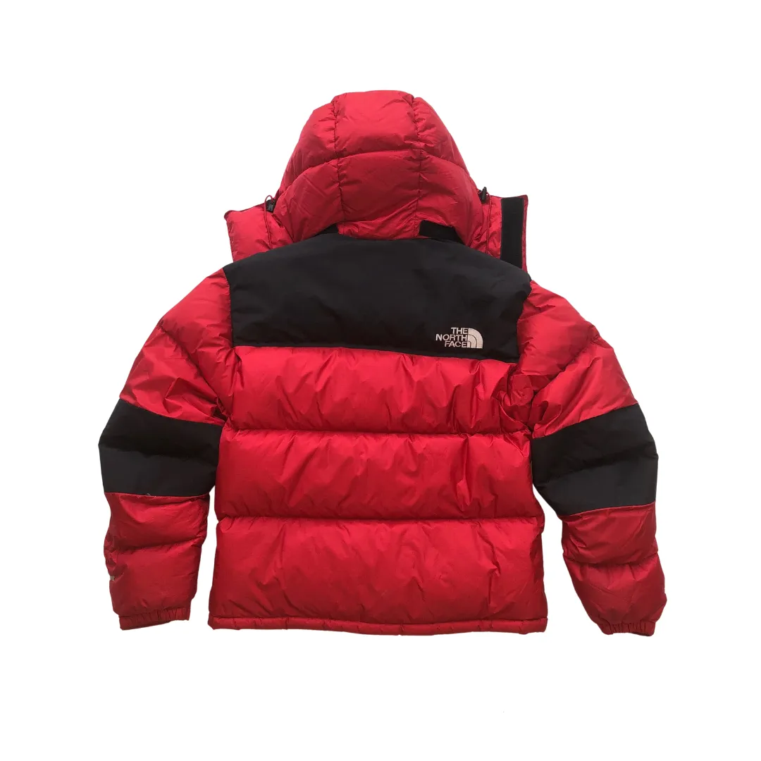 The North Face Summit Series Baltoro 700 Red/Black Down Puffer Jacket Small