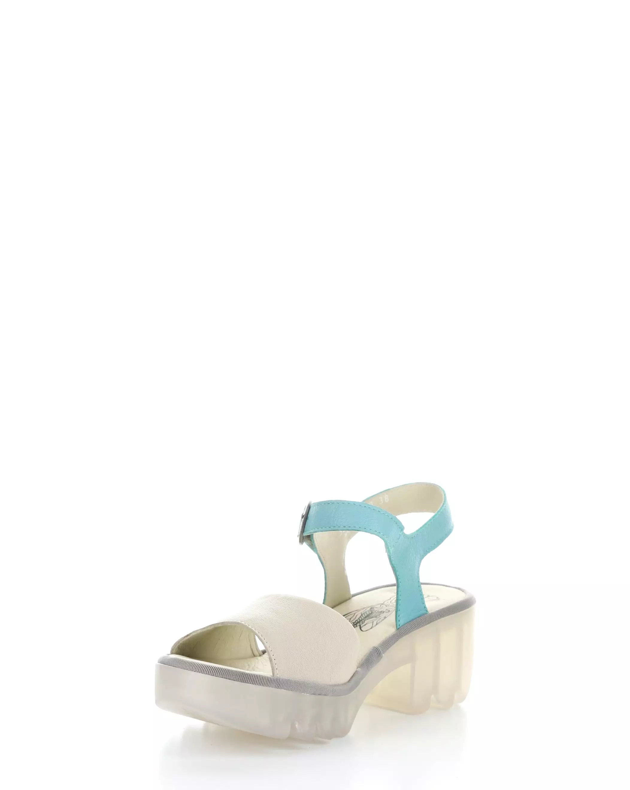 TULL503FLY 003 CLOUD/TURQUOISE Velcro Sandals