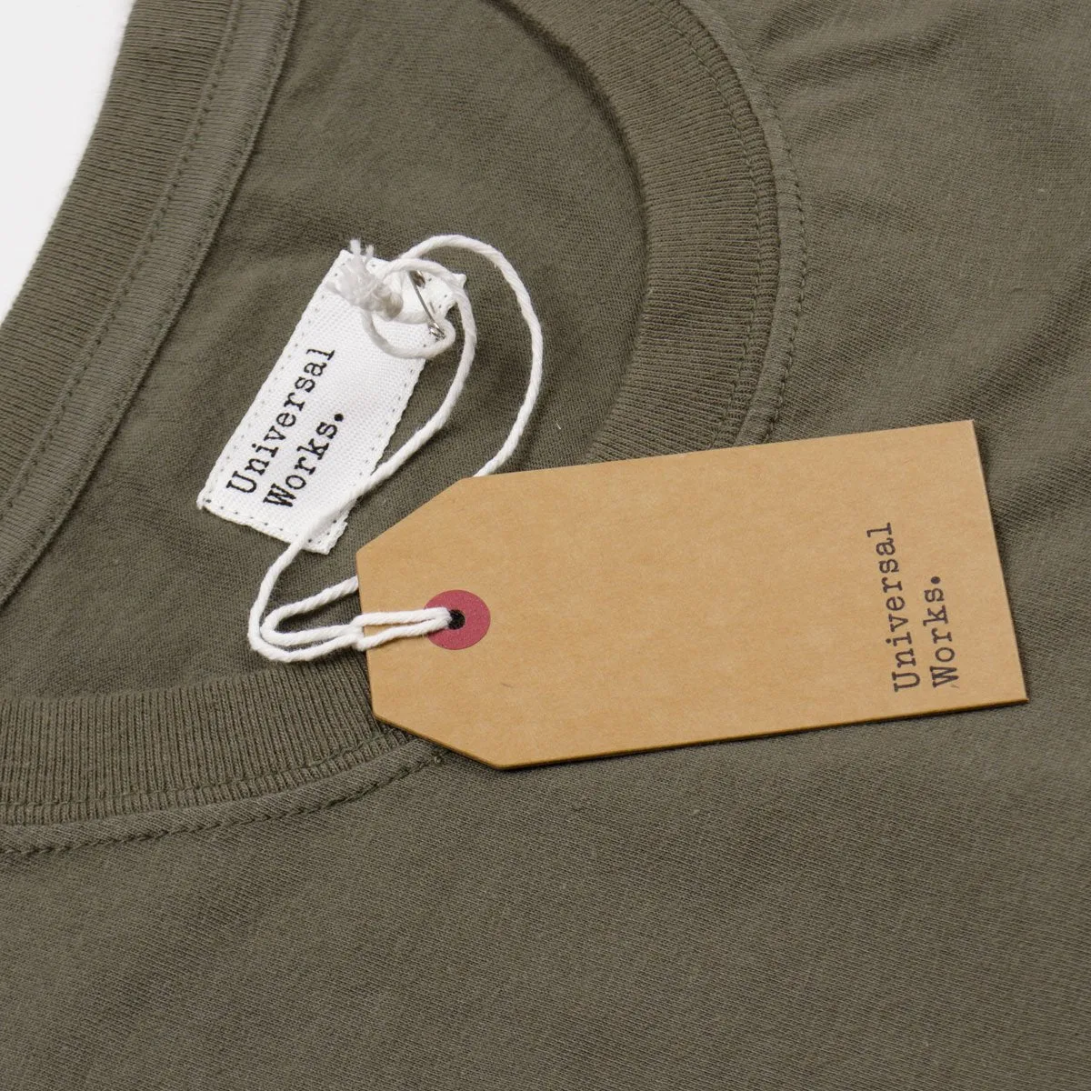 Universal Works - Pocket Tee Single Jersey - Olive