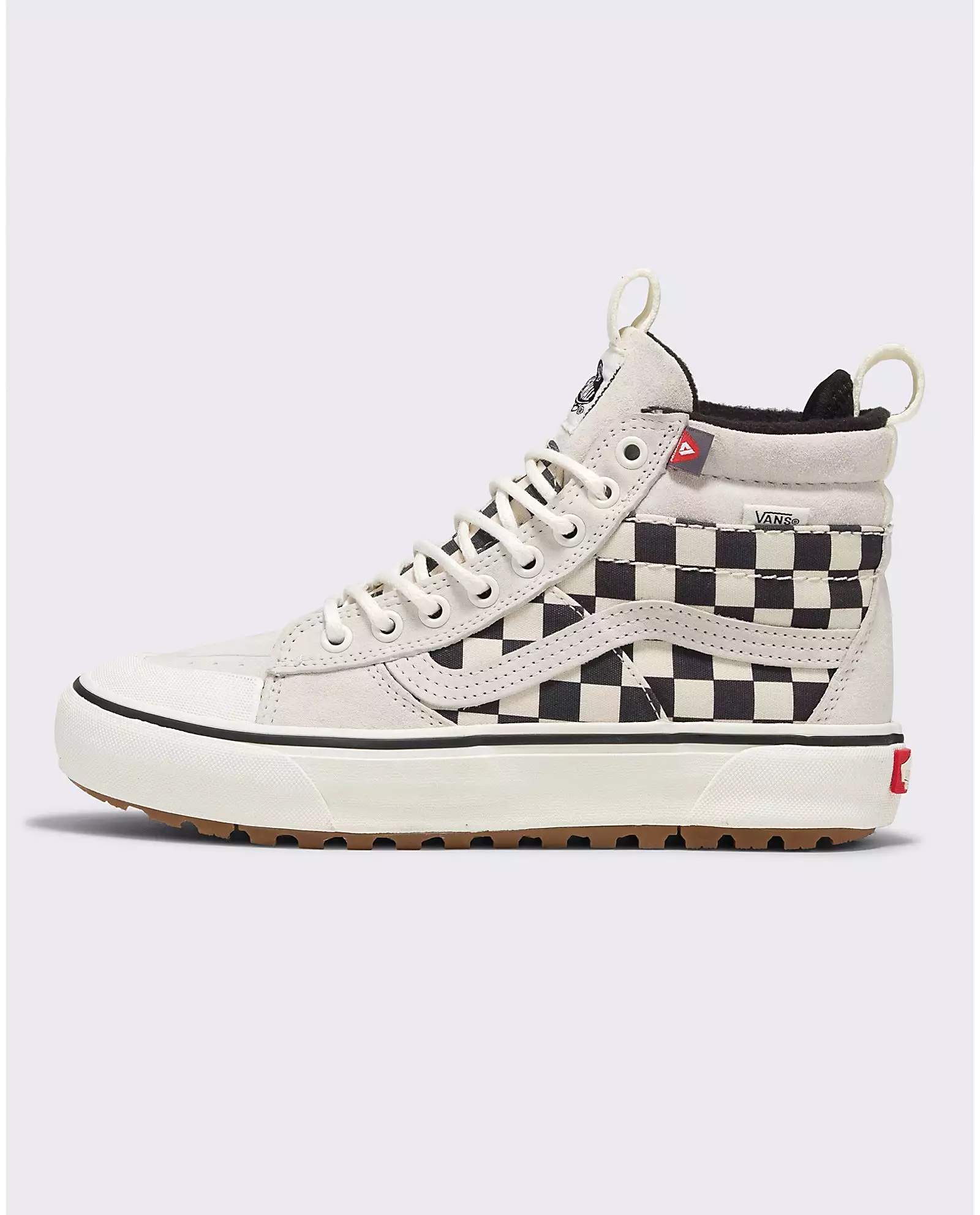 VANS UNISEX Sk8-Hi MTE-2 Shoe (Marshmallow/Checkerboard)