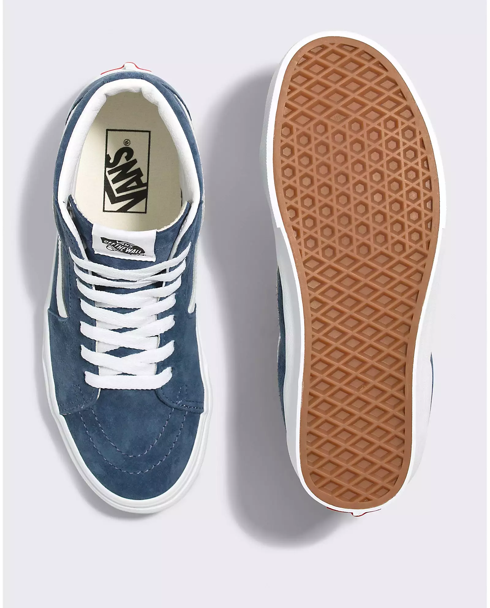 VANS UNISEX Sk8-Hi Pig Suede (Vintage Indigo)